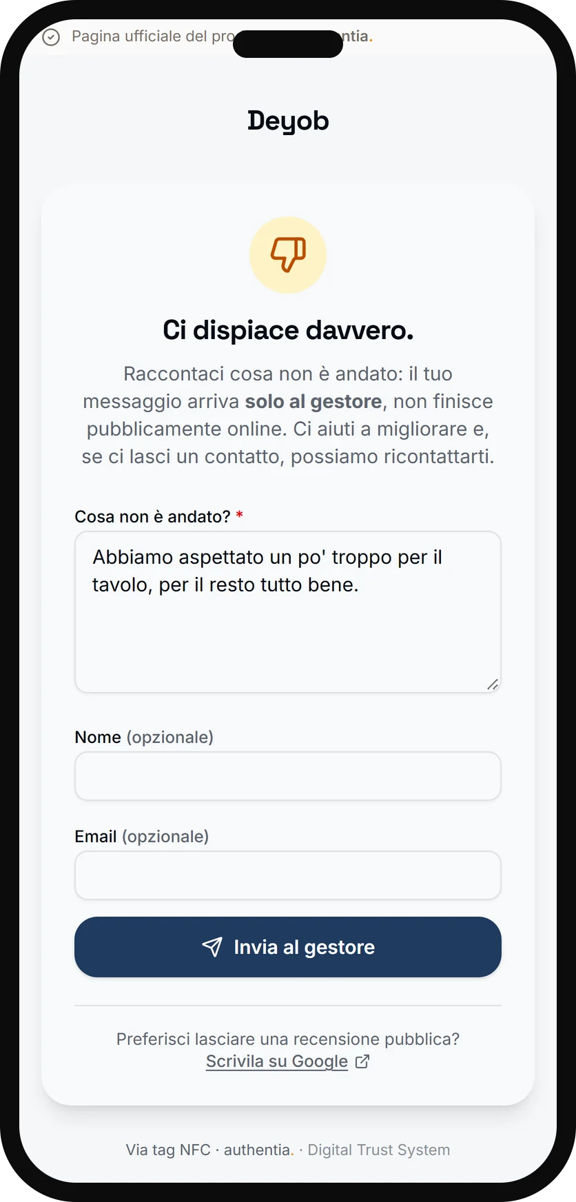 3. Un canale privato